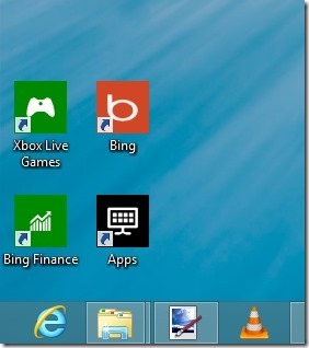 Create Modern Apps Shortcut On Desktop In Windows 8
