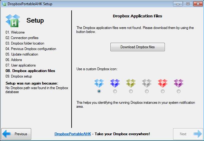 Free Portable Dropbox Client For Windows: DropboxPortableAHK