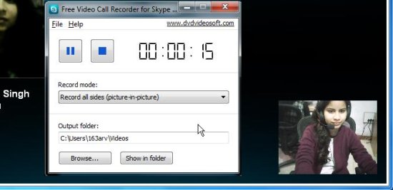 Free Video Call Recorder for Skype - call recording
