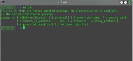 Gnu Netcat free command line networking utility default window