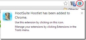 HootSuite Hootlet 01 share web pages