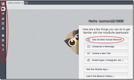 HootSuite Hootlet 02 share web pages