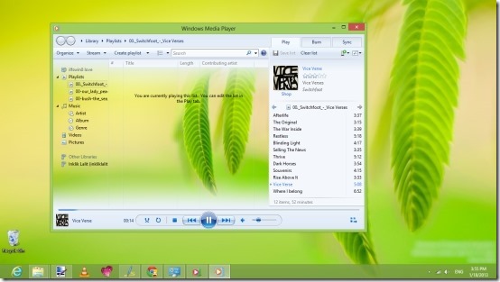 How To Change The Background Of Windows Media Player In Windows 8