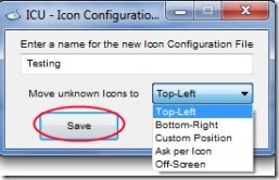 Icon Configuration Utility 002 restore desktop icons