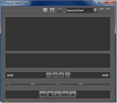 Impulse Media Player 01 free media player