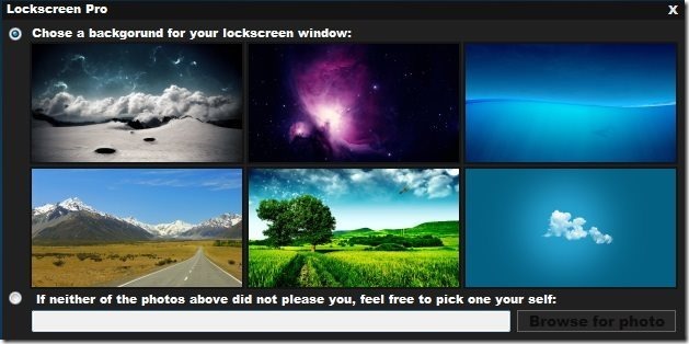 LockScreen pro Background