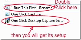 One Click Desktop Capture 03 capture the desktop