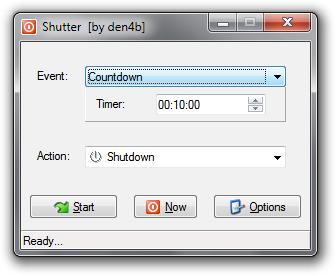 Shutter default window