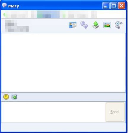 Spark chat window