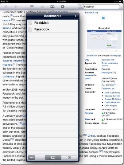 Wikipanion Bookmark