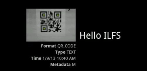 barcode text
