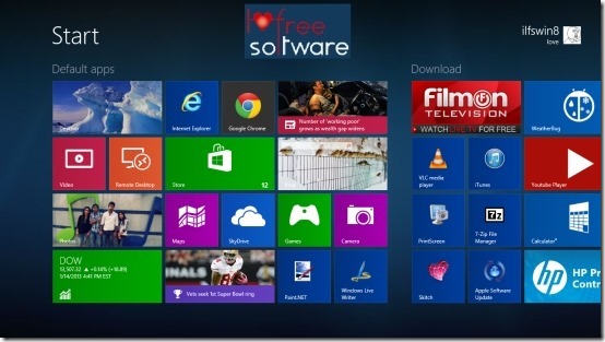 custom start screen background in Windows 8