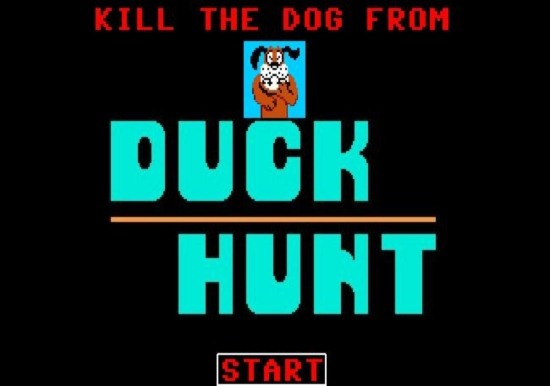 dog from duck hunt