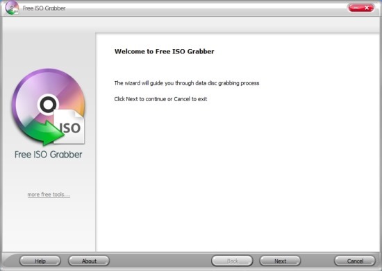 free iso grabber interface