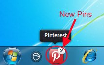 pinterest taskbar icon