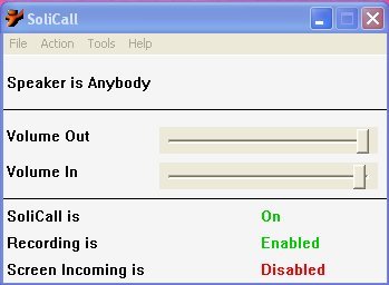 solicoll to record Gtalk voice calls interface