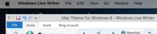 status bar mac thme for windows 8