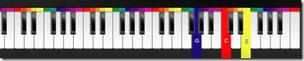 Color Piano! 001 piano app