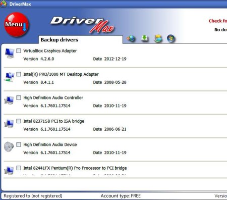 Driver Max backup driver