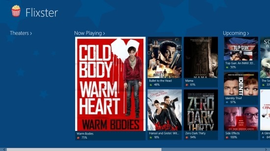 Flixster For Windows 8