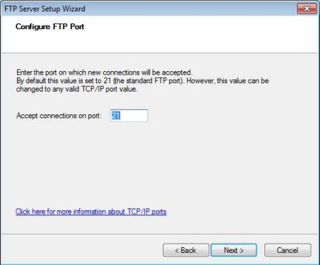 Quick ‘n Easy FTP Server Lite setting up server