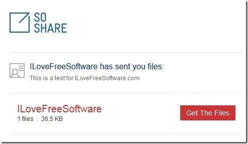 SoShare Download Files