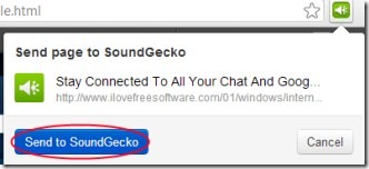 SoundGecko 03 text to audio