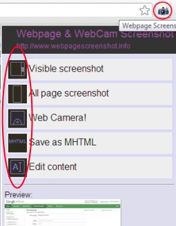 Webpage & WebCam Screenshot 01 webpage screenshots
