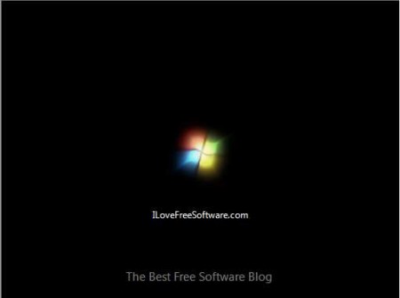 Windows 7 Boot Updater changed logo