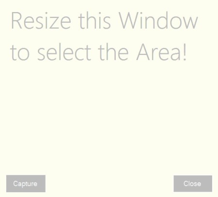Windows Screen Capture section