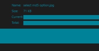 file progress mzip windows 8