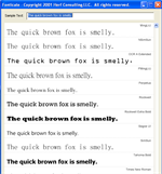 Free Software To Preview Fonts On Your System: Fonticate fonticate featured