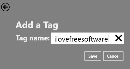 how to add tags