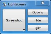 lightscreen free screen capture software interface