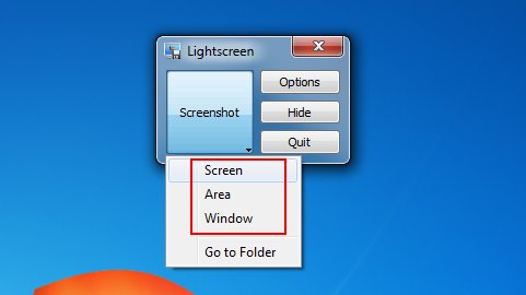 lightscreen screencapture