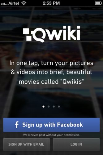 qwiki login page