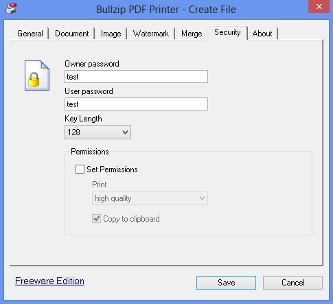 show to add password to pdf