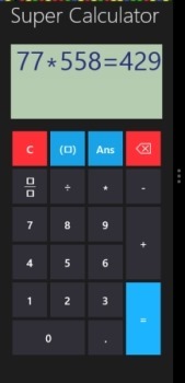 snap mode scientific calculator windows 8