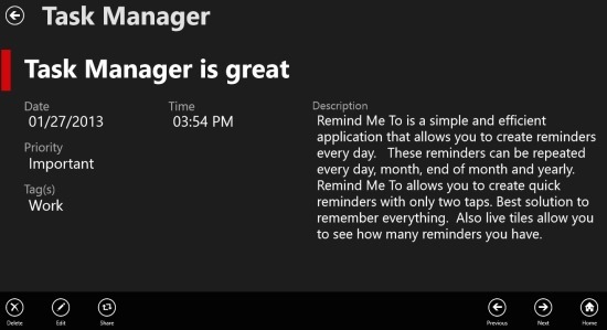 tasks in task manager windows