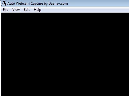 Auto Webcam Capture default window