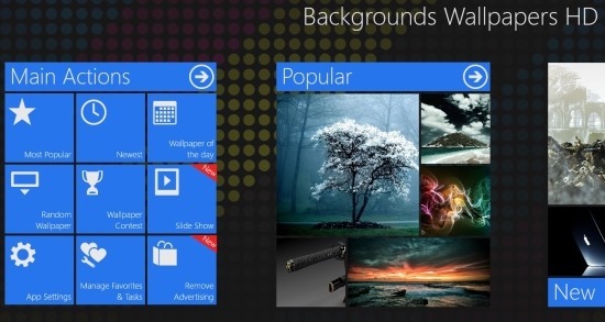 Backgrounds Wallpaper HD for windows 8 