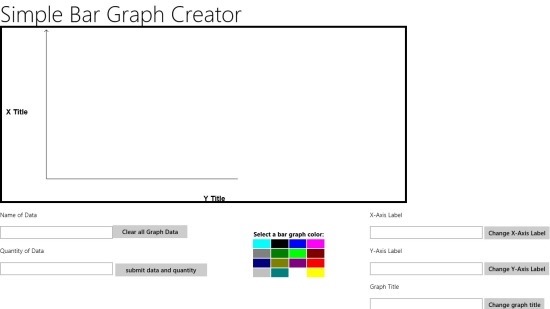 Bar Graph Creator windows 8