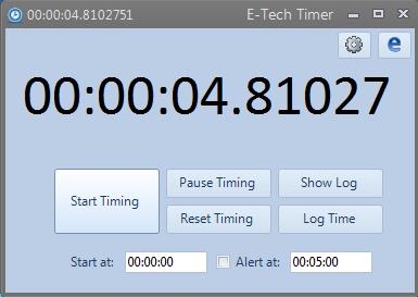 E-Tech Timer