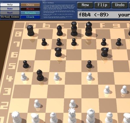 Eagle Mode playing chess