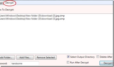 FileEncryptor 02 encrypt files