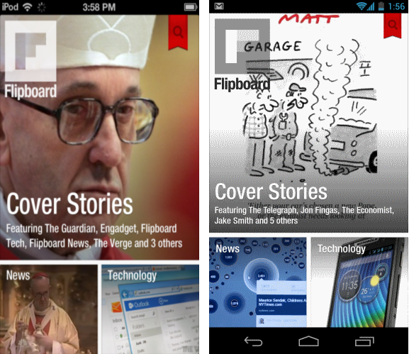 Flipboard for android and ios