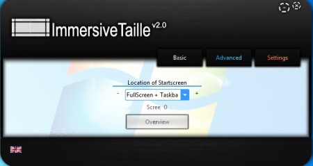 ImmersiveTaille taskbar fullscreen