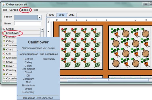 kitchen garden planner software