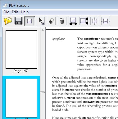 PDF Scissors cropped PDF