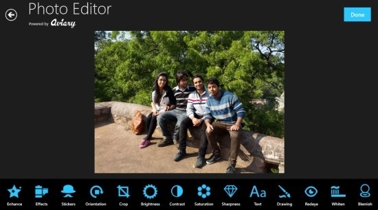 Photo Express Free Photo Editor App For Windows 8